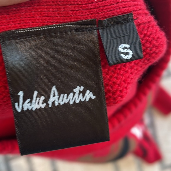 Jake Austin ugly Christmas sweater Rudolph is my Homeboy” size small - Picture 3 of 7